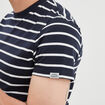 T-shirt col rond manches courtes Creeks ecru homme