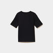 T-shirt manches courtes coton Fall Guys noir gar&ccedil;on