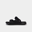 Sandales avec boucles noir homme