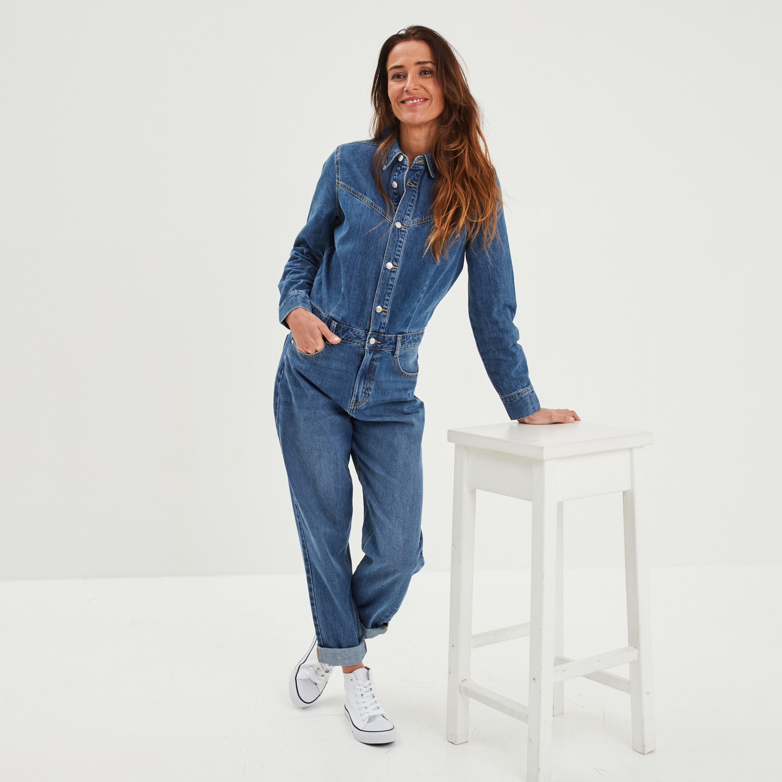 Combinaison online femme jean