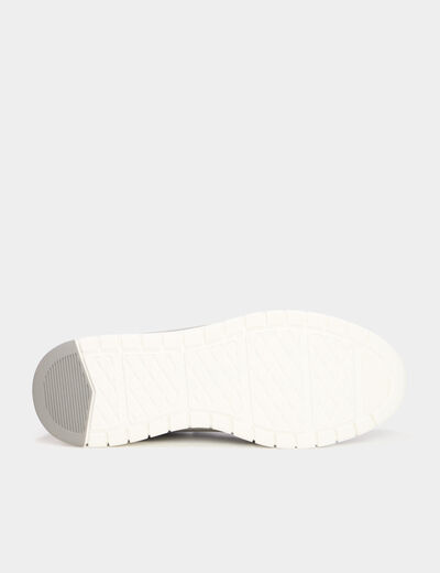 Chaussures bateau gris homme