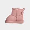 Bottines avec noeuds Creeks rose b&eacute;b&eacute; fille