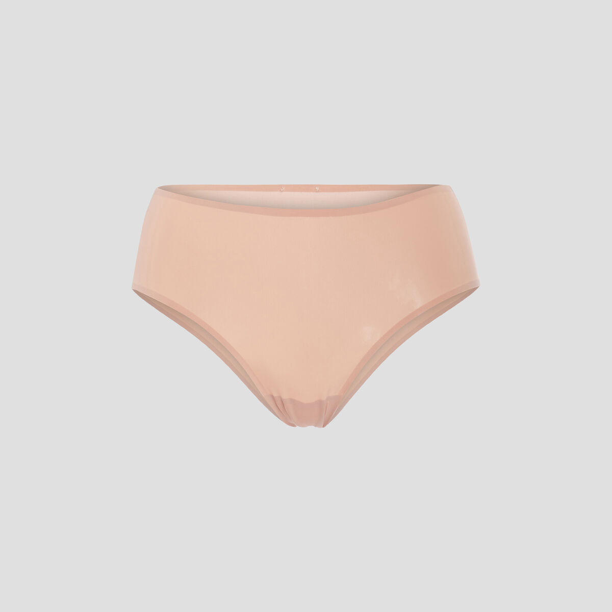 Culotte couture invisible taille haute sable femme