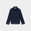 Sweat polaire col camionneur bleu marine mixte