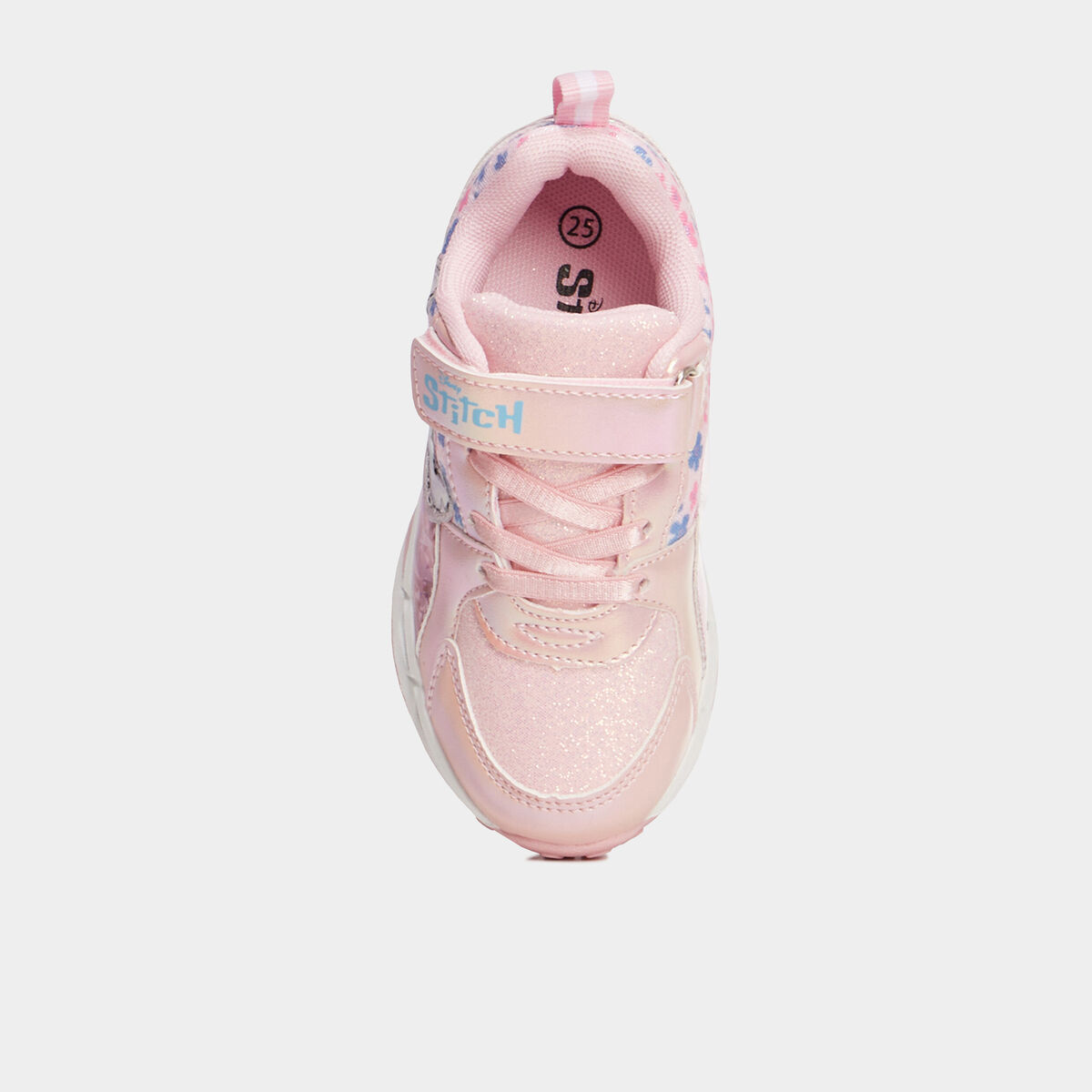 Baskets running lumineuses Stitch rose fille
