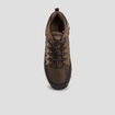 Baskets running à lacets Trappeur vert kaki homme