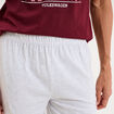Ensemble pyjama short t-shirt Volkswagen bordeaux homme