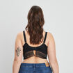 Soutien-gorge emboîtant noir femme grande taille
