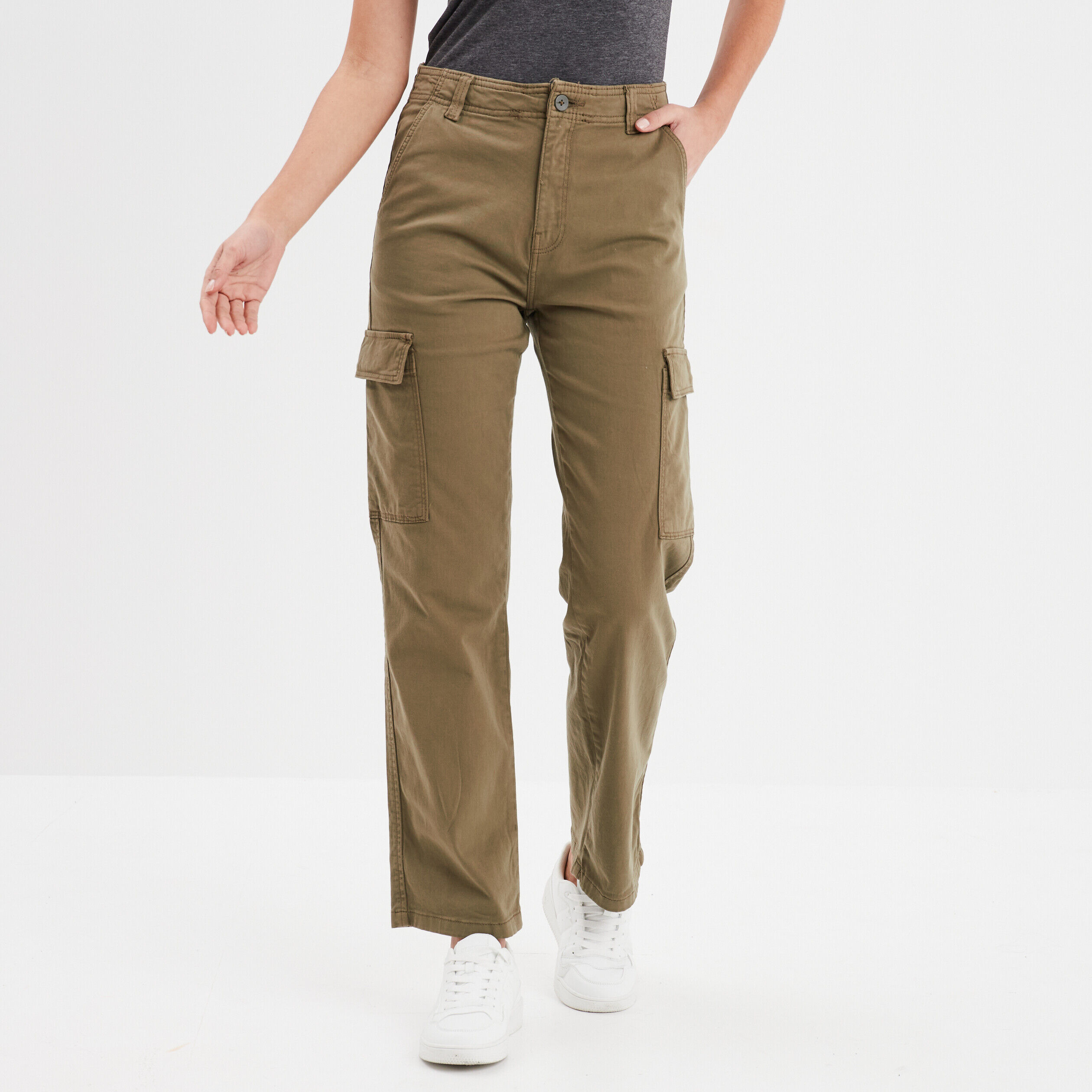 Pantalon cargo femme pas cher best sale