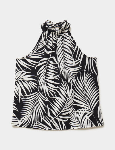 D&eacute;bardeur emmanchures am&eacute;ricaines noir femme