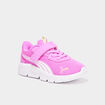 Baskets running scratchs Puma Flexfocus rose framboise fille