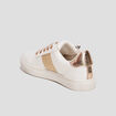 Tennis zippées Creeks blanc fille
