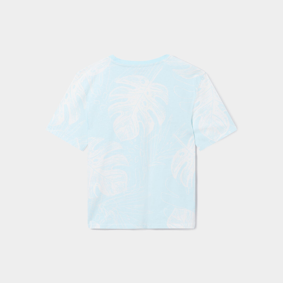 T-shirt manches courtes coton Creeks ecru garçon
