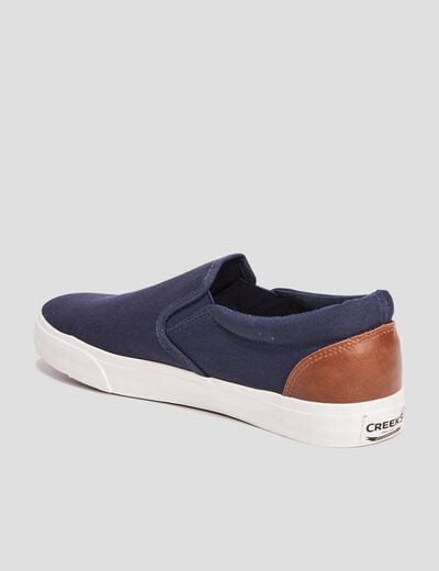 Tennis en toile Creeks bleu marine homme