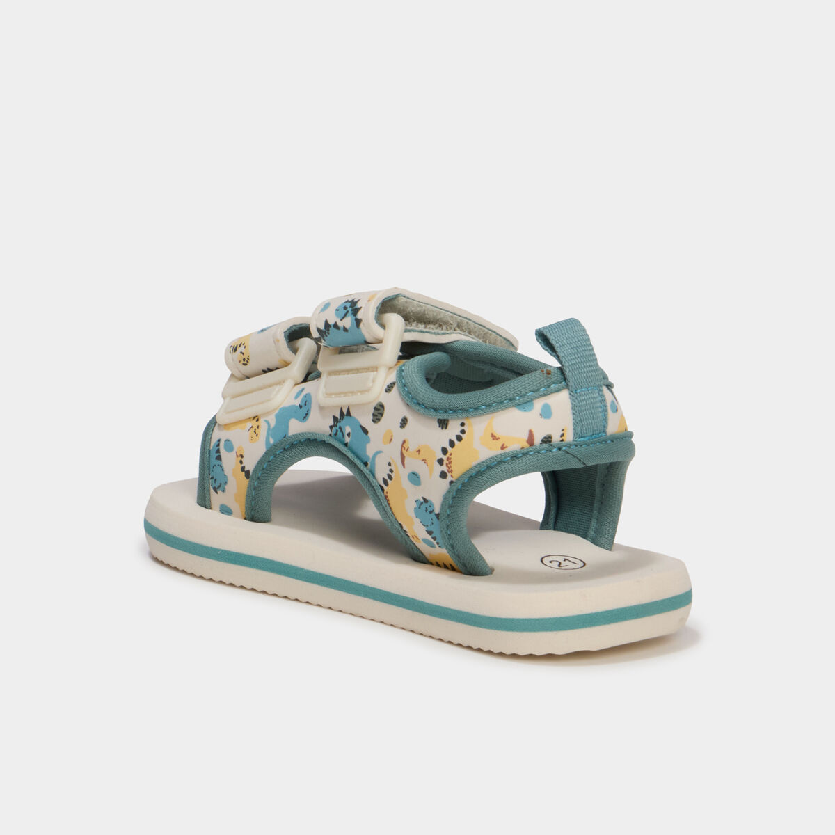 Sandales &agrave; scratchs multicolore b&eacute;b&eacute; gar&ccedil;on