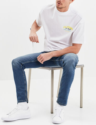Jeans skinny taille standard denim dirty homme