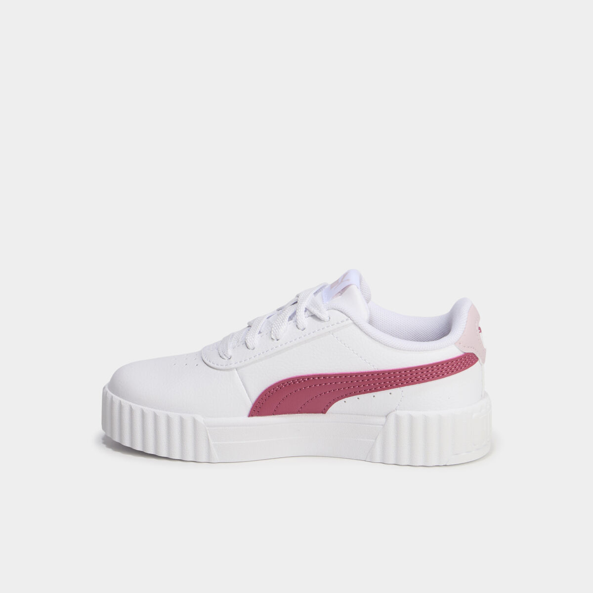 Tennis basses à lacets Carina 2.0 Puma rose fushia fille