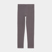 Lot 2 leggings coton gris foncé fille