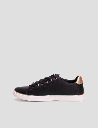 Baskets tennis Mosquitos noir femme