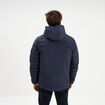 Blouson r&eacute;versible coupe-vent d&eacute;perlant bleu fonc&eacute; homme
