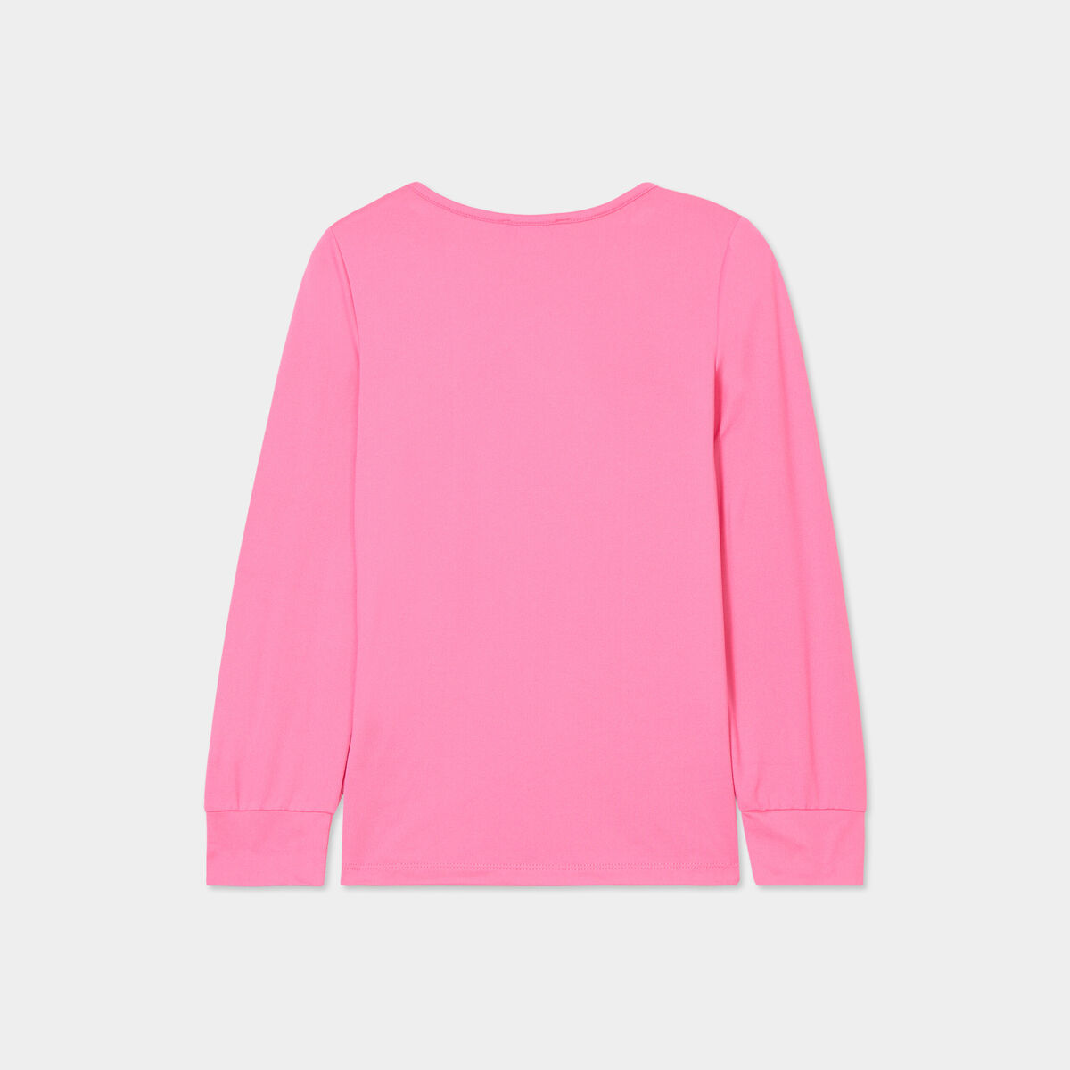 Ensemble pyjama pantalon 2 pi&egrave;ces rose fushia fille