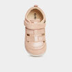 Sandales en cuir Kickers Klony rose bébé garçon