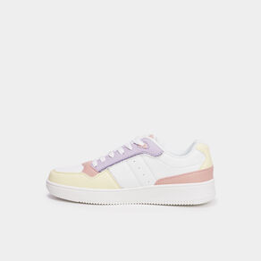 tennis basses a lacets creeks jaune fille Tennis basses à lacets Creeks jaune fille