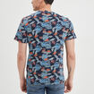 T-shirt manches courtes Creeks bleu marine homme