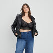 Soutien-gorge emboîtant noir femme grande taille