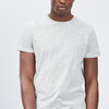 t shirt manches courtes ecru homme