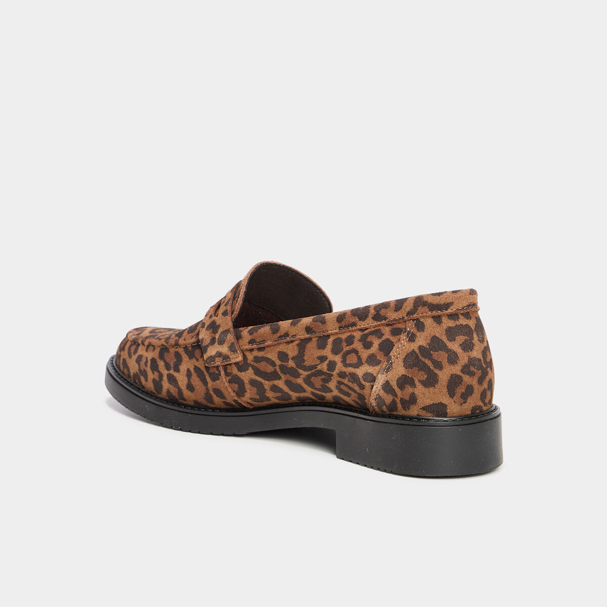 Mocassins en cuir multicolore femme