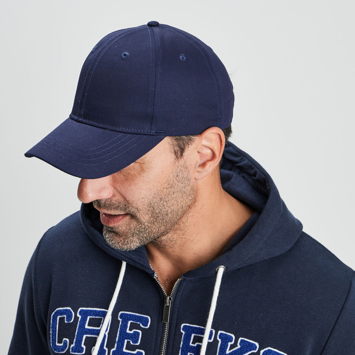 Casquette bleu marine homme