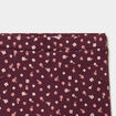 Legging molletonn&eacute; bordeaux b&eacute;b&eacute; fille