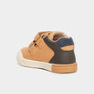 Baskets à scratchs bout rond Creeks camel bébé garçon
