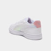 Tennis basses &agrave; scratchs Puma Caven Holo mauve fille