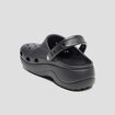 Sabots plateformes Crocs noir femme