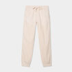Pantalon de jogging en lin mélangé gris clair homme
