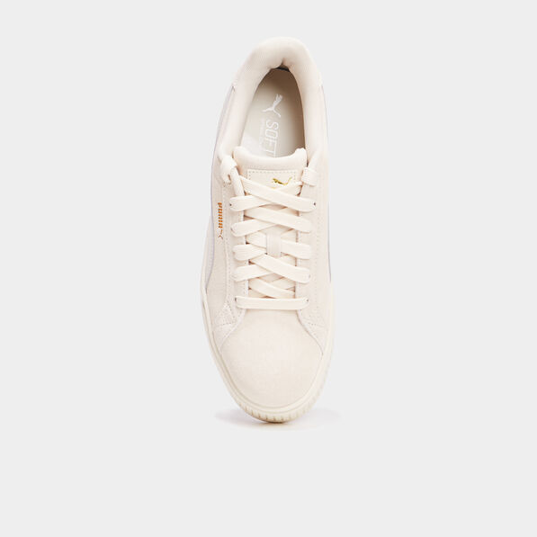 tennis basses plateformes puma karmen sable femme Tennis basses plateformes Puma Karmen sable femme