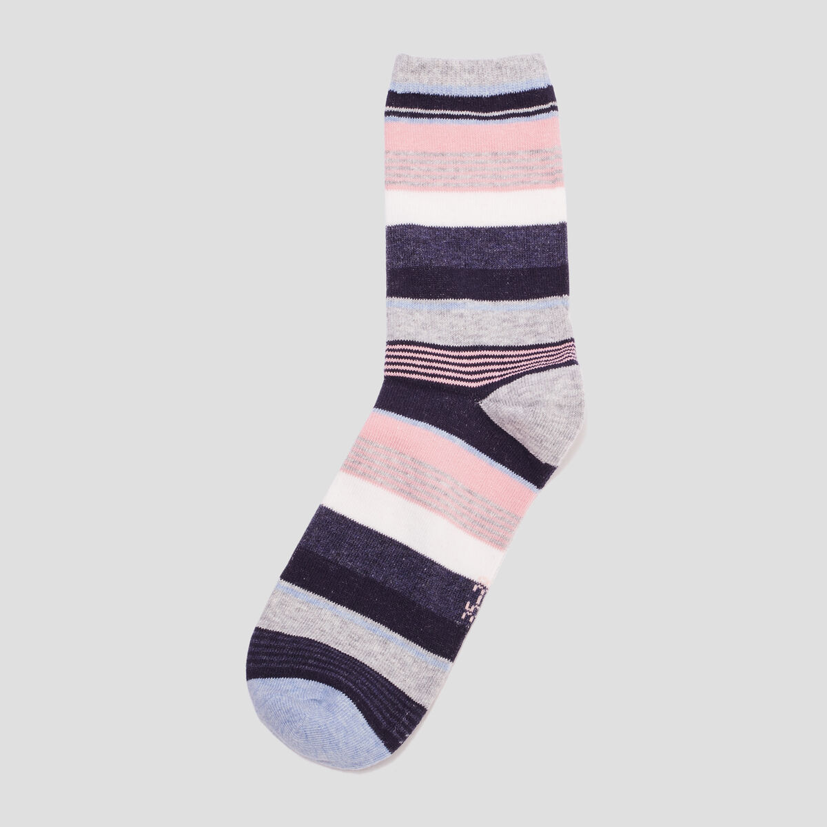 Lot 5 paires chaussettes bleu femme