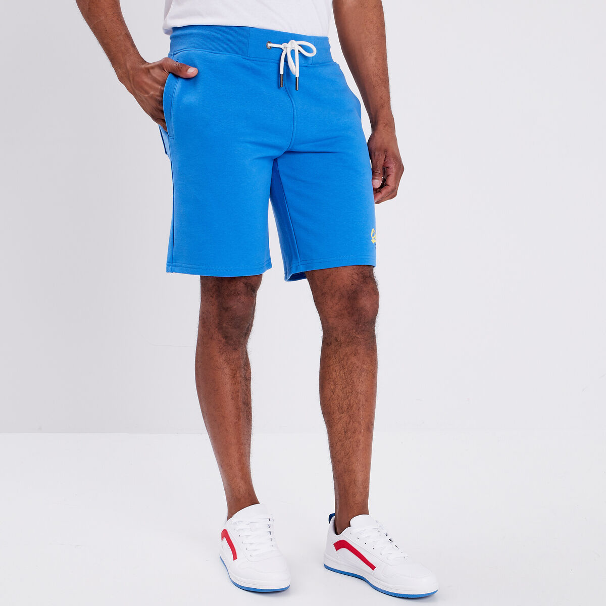 Jogging-Short droit Creeks bleu homme