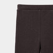 Legging molletonn&eacute; &agrave; paillettes gris fonc&eacute; b&eacute;b&eacute; fille