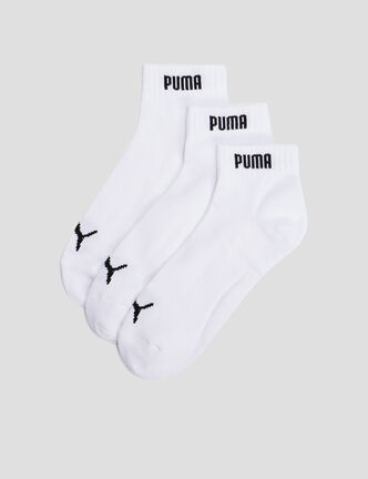 Lot 3 paires de chaussettes PUMA blanc homme