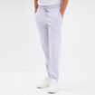 Pantalon jogging droit molleton parme homme