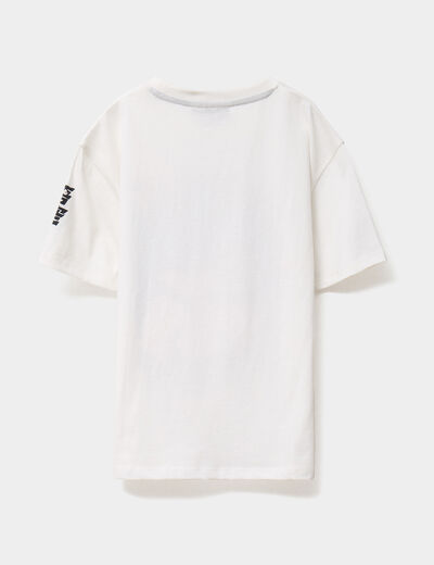 T-shirt manches courtes Dragon Ball Z blanc garçon