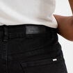 Jeans regular 5 poches coton Creeks denim noir femme