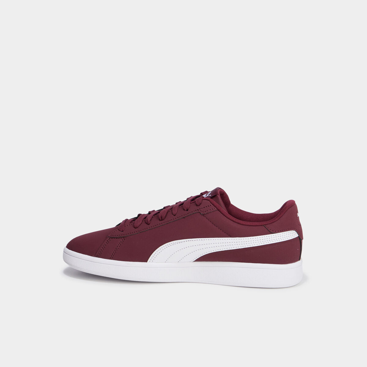 Tennis basses Puma Smash Buck V3 bordeaux homme