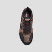 Runnings &agrave; m&eacute;moire de forme Skechers marron homme