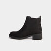 Boots chelsea talons 4 cm noir femme