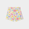 Short slouchy fluide ceinturé ecru fille