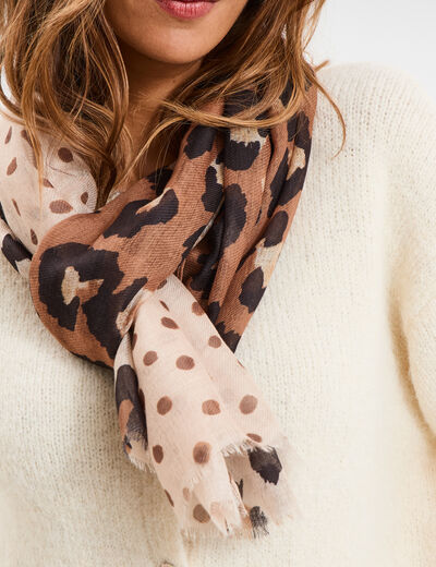 Foulard multicolore femme